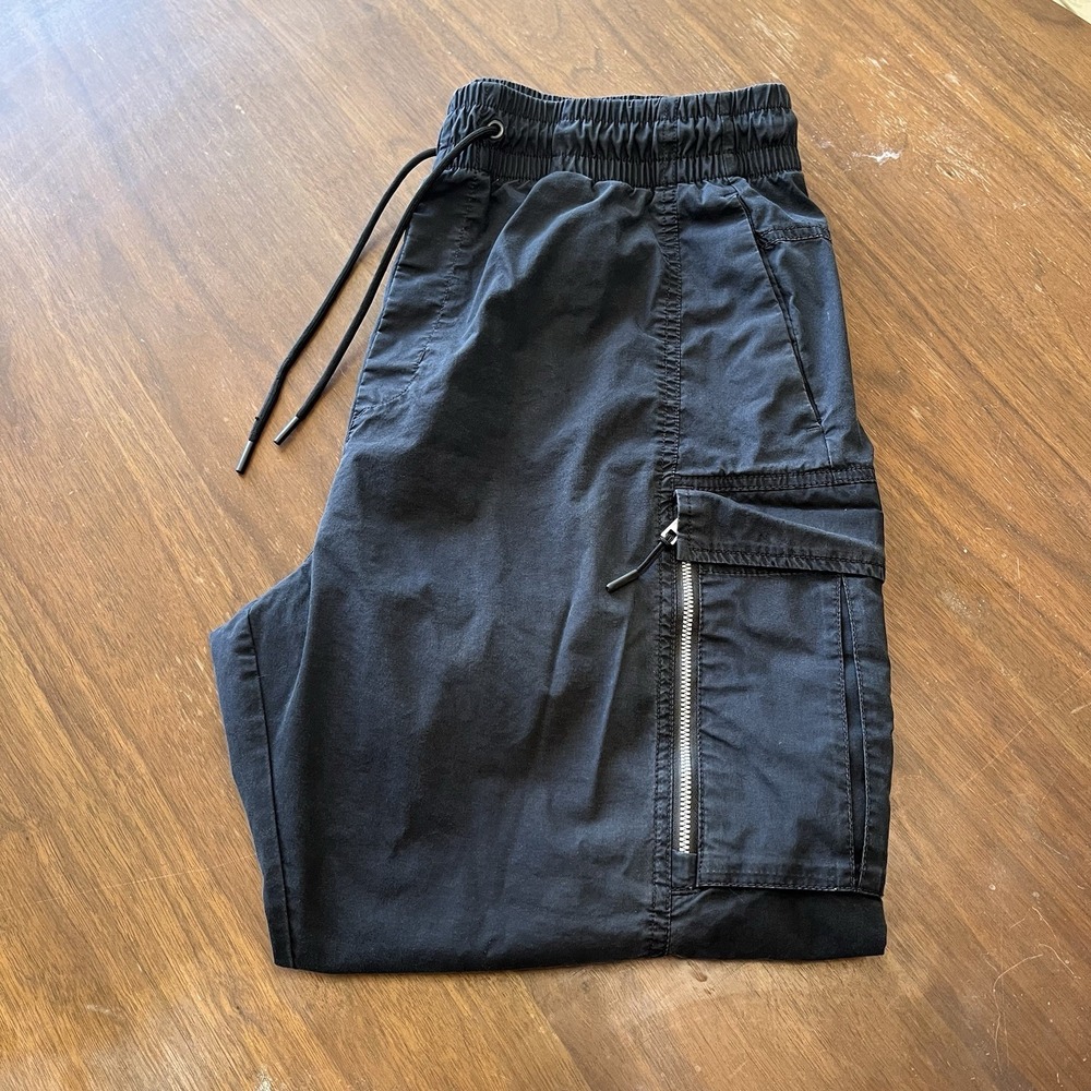 Nike Tech Pack Utility Cargo Pants Men's Large 34 Black Cargo Techwear